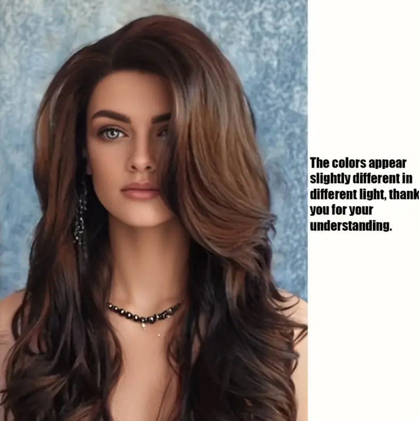 Brown elegance curls wig