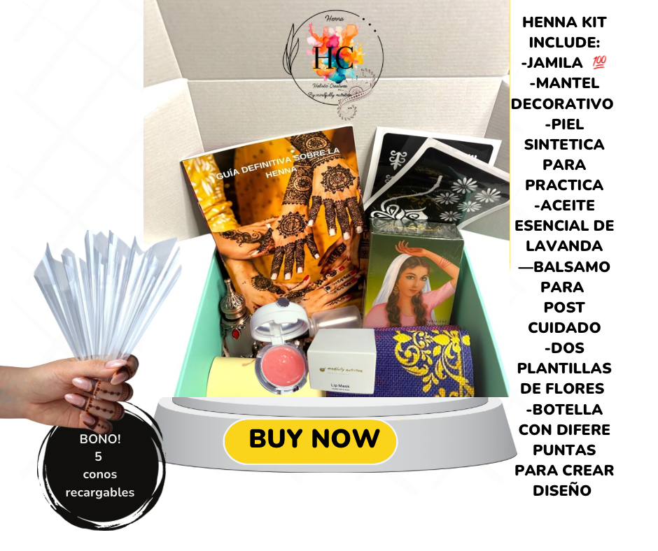Henna kit by: holisticcreativeby:mindfullynutrition