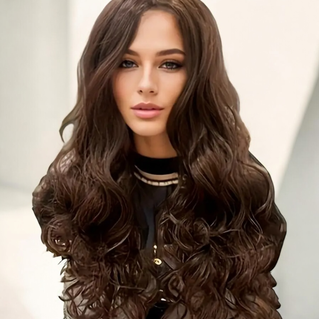 Ebony waves wig