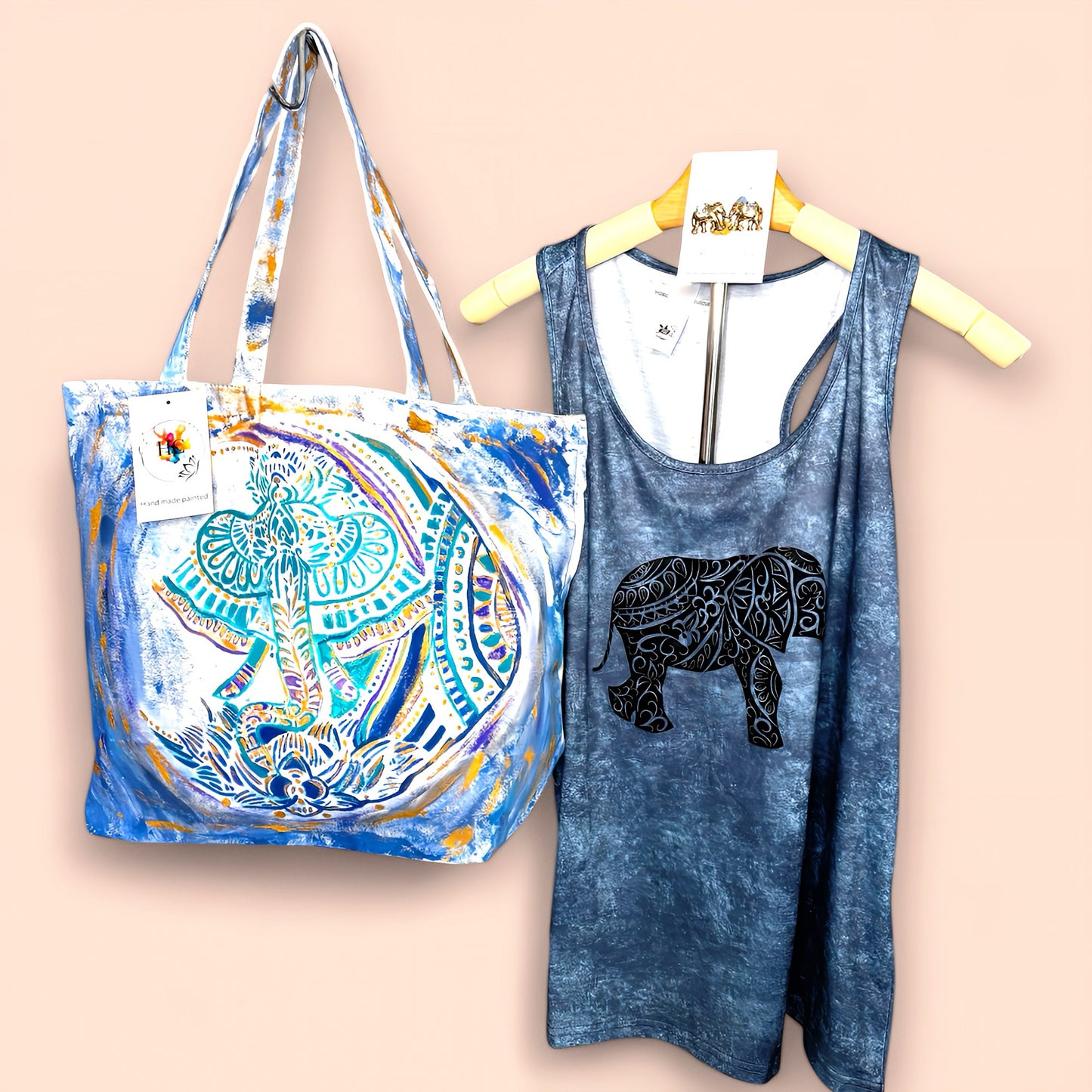 Elephant vibes inspired in the prosperity and good energy