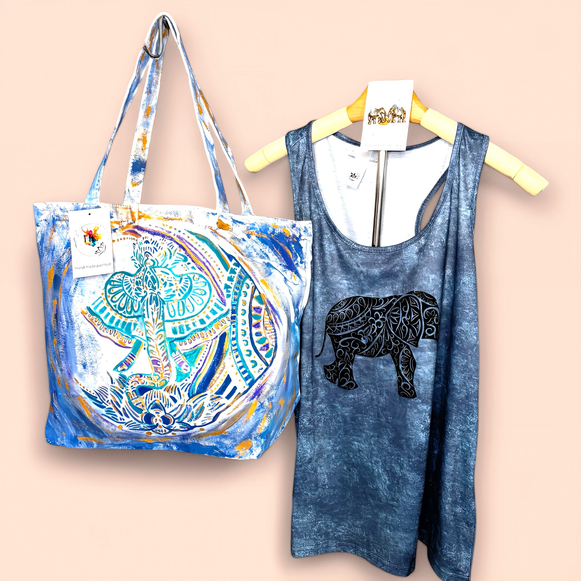 Elephant vibes inspired in the prosperity and good energy