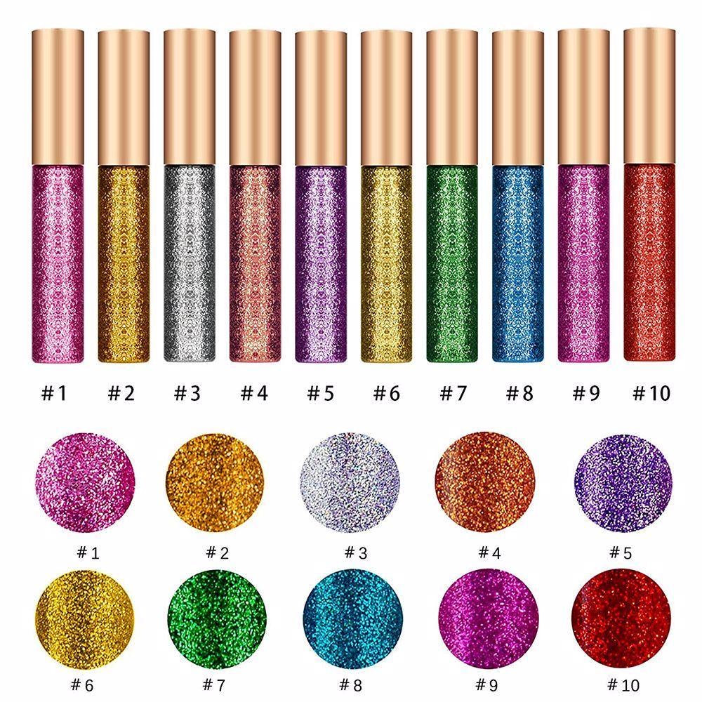 3 pairs of Glitter eyeliner’s