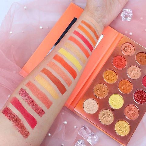 15 colors eyeshadow pallet