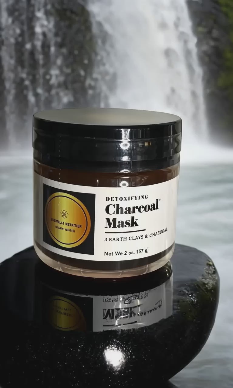 Detoxifying Charcoal mask 3 earth clays & charcoal