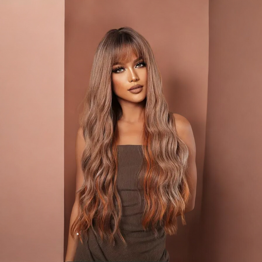 Cocoa elegance wig