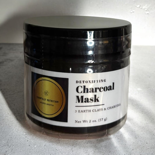 Detoxifying Charcoal mask 3 earth clays & charcoal