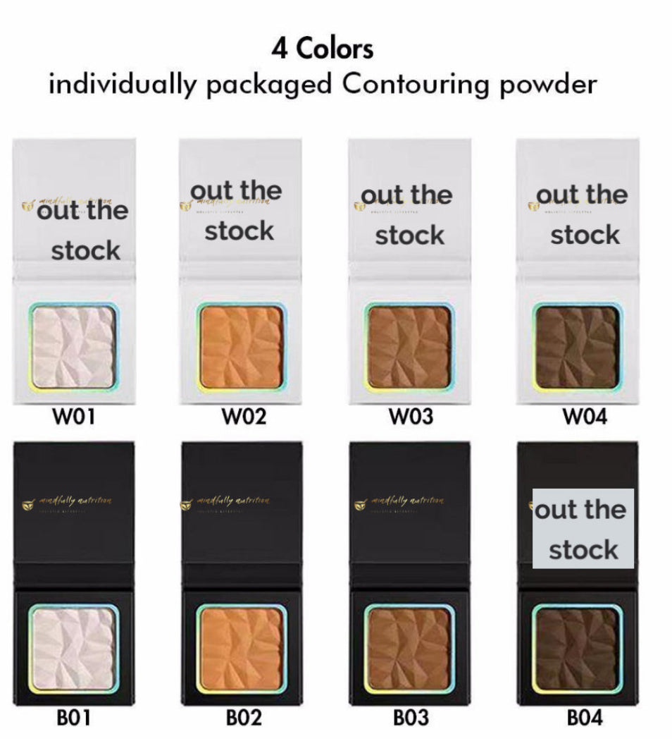 Contouring powder individual package