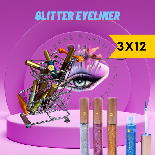 3 pairs of Glitter eyeliner’s