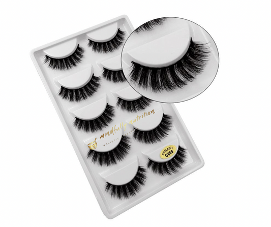 5 pair of eyelashes