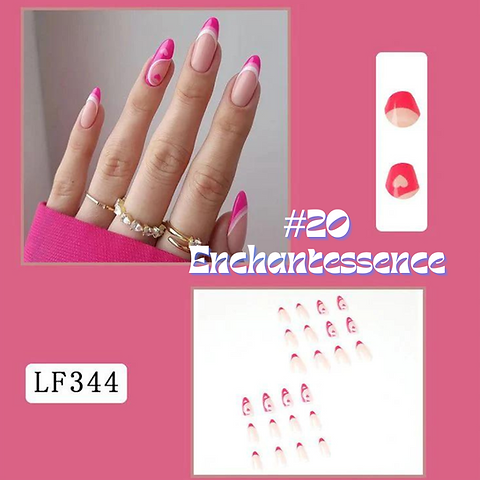 3 pairs of False nail press on