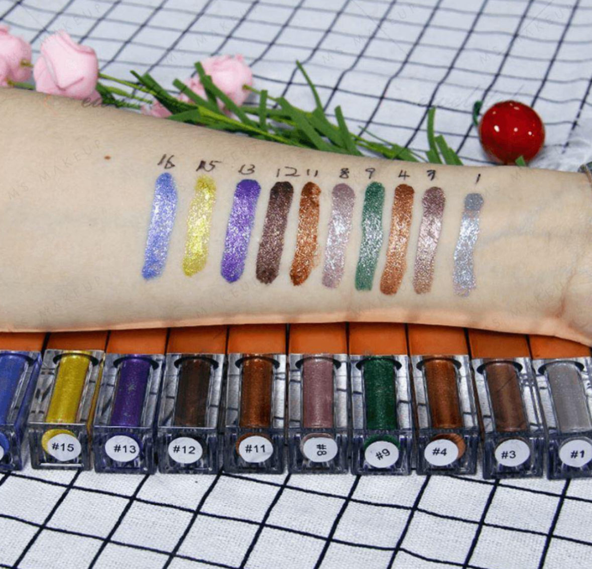 1 of 10 colors Liquid eyeshadow