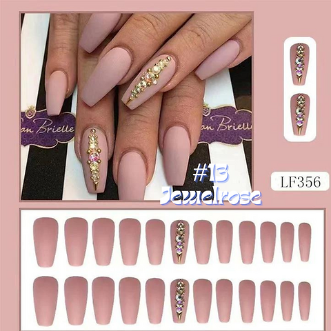 3 pairs of False nail press on