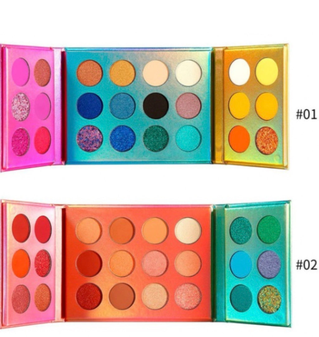 Memorias de Puerto Rico eyeshadow pallet’s