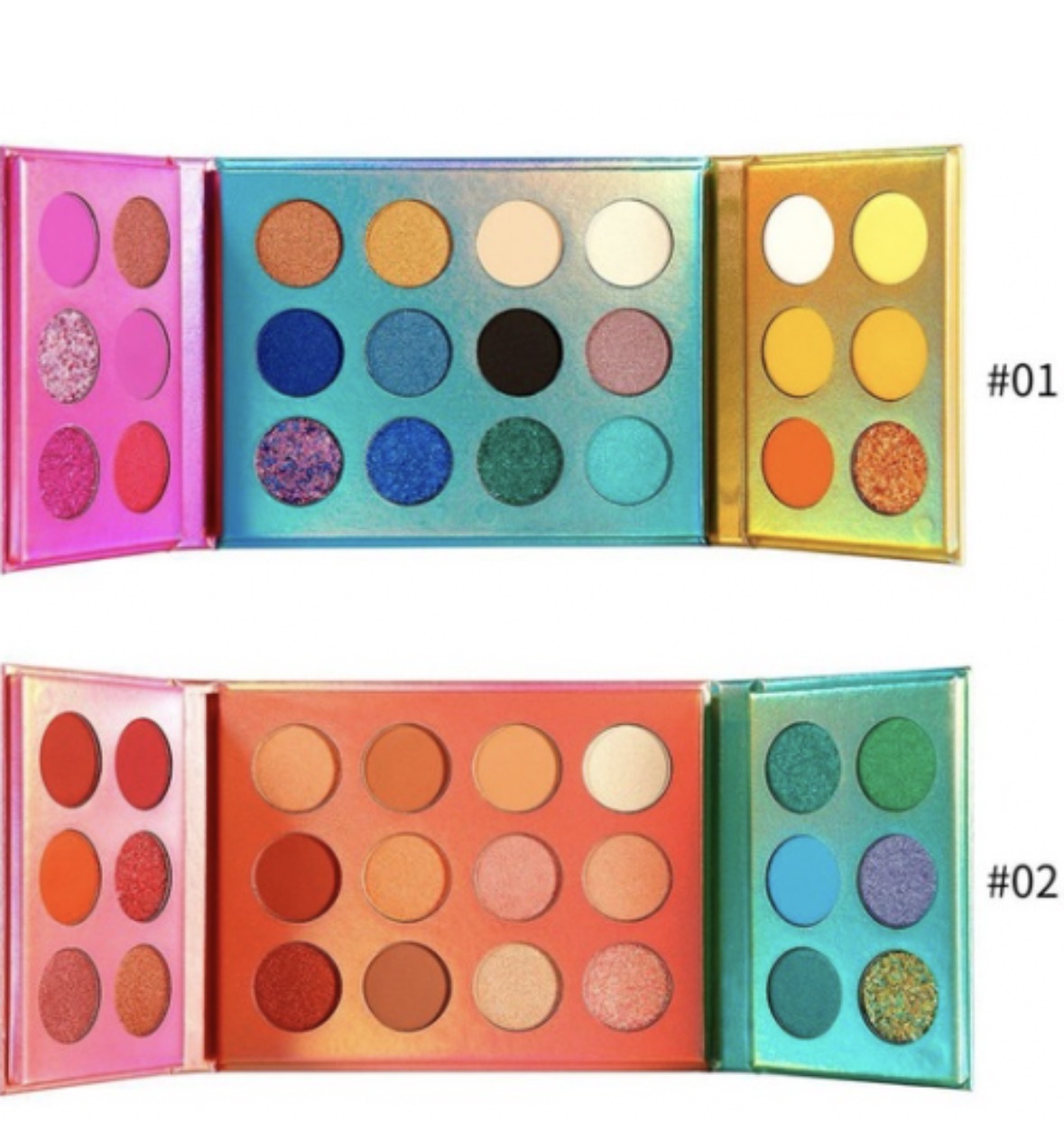 Memorias de Puerto Rico eyeshadow pallet’s